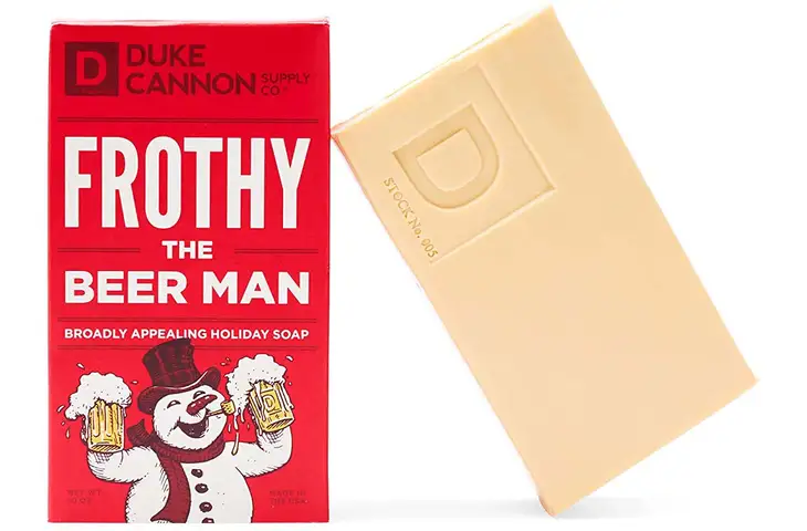 Duke Cannon Supply Co Big Ass Brick of Frothy the Beer Man Soap